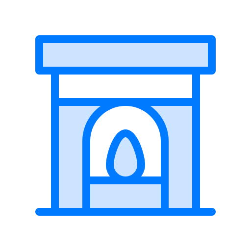 cheminée Vitaliy Gorbachev Blue Icône