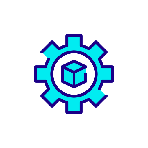 blockchain Good Ware Lineal Color icona