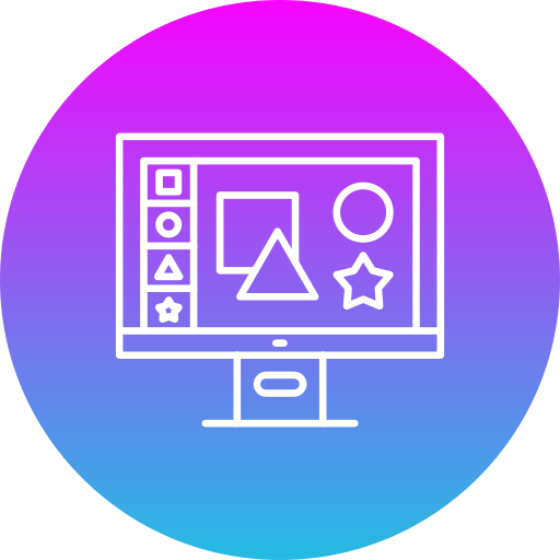 software Generic gradient fill icono