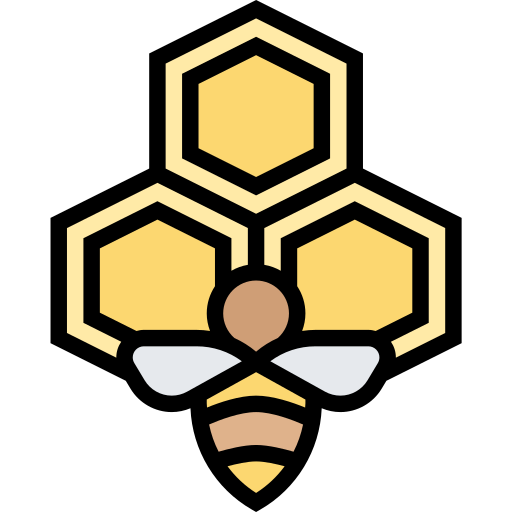 Honeycomb Meticulous Lineal Color icon