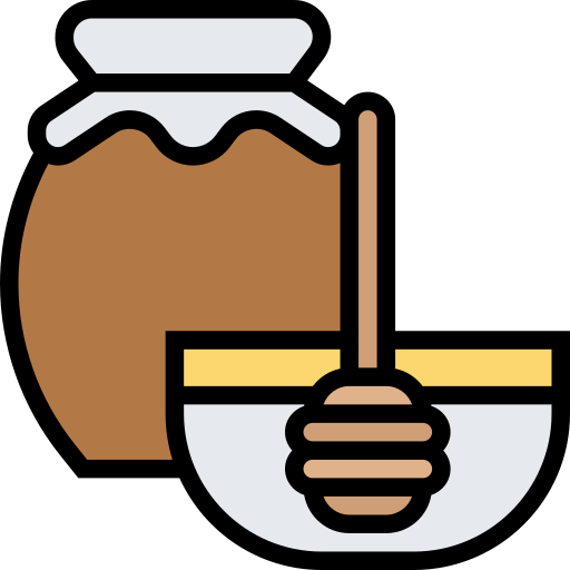 Honey jar Meticulous Lineal Color icon