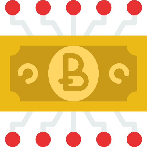 Bitcoin prettycons Flat icono