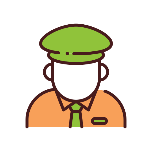 Officer Good Ware Lineal Color icon