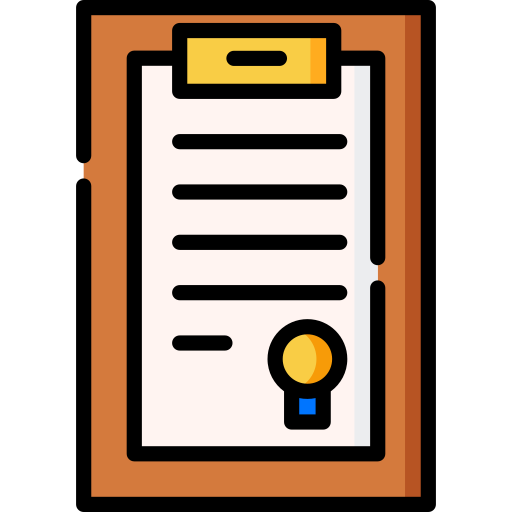 Clipboard Special Lineal color icon