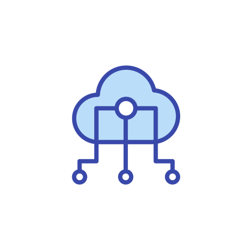 Cloud Good Ware Lineal Color icon