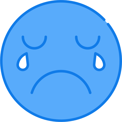 Crying Justicon Blue icon