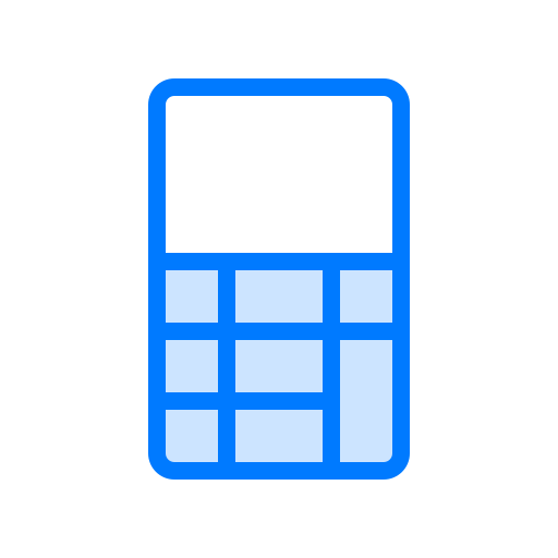 calcolatrice Vitaliy Gorbachev Blue icona
