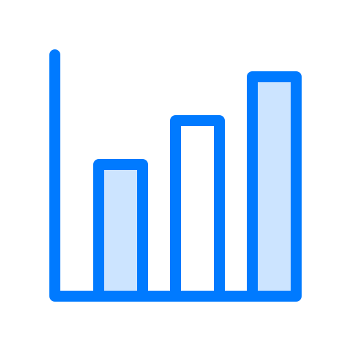 통계 Vitaliy Gorbachev Blue icon
