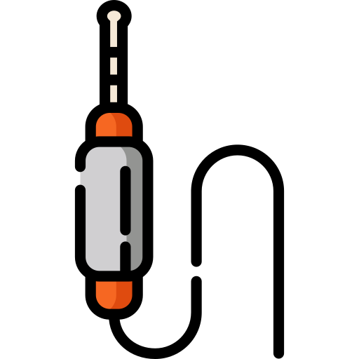 Conector jack Special Lineal color icono