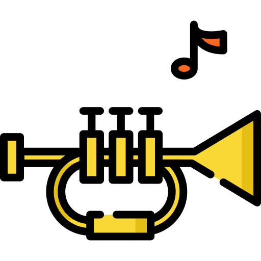 trompet Special Lineal color icoon