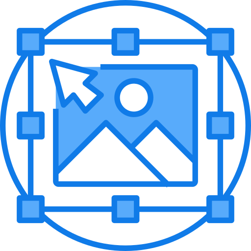Vector Justicon Blue icon