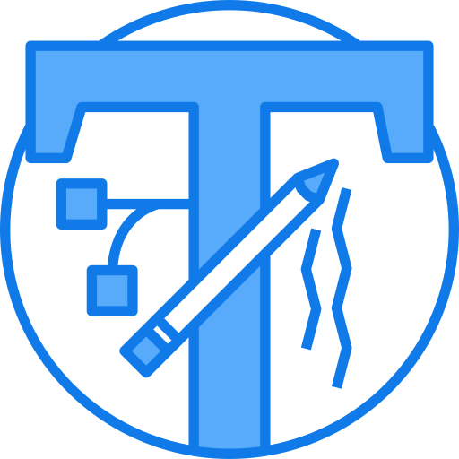 Editor Justicon Blue icon