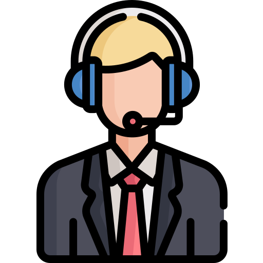 Telemarketer Special Lineal color icon