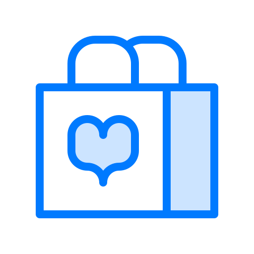 Shopping bag Vitaliy Gorbachev Blue icon