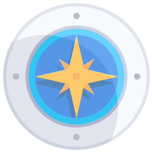 Compass Justicon Flat icon
