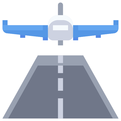 Landing Justicon Flat icon