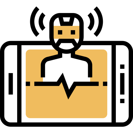 Bot Meticulous Yellow shadow icon