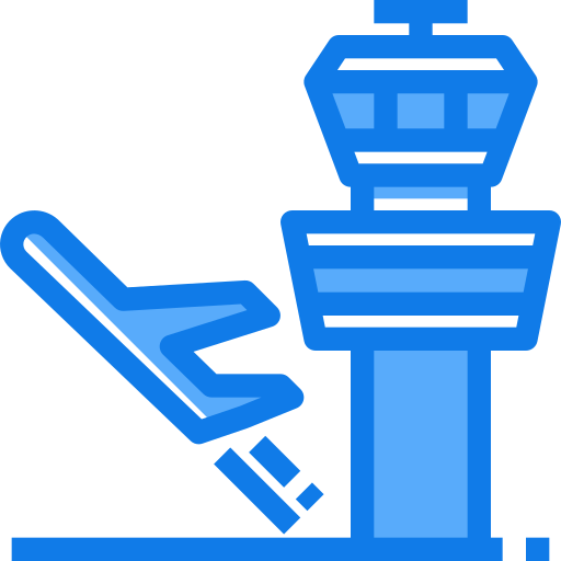 Airport Justicon Blue icon