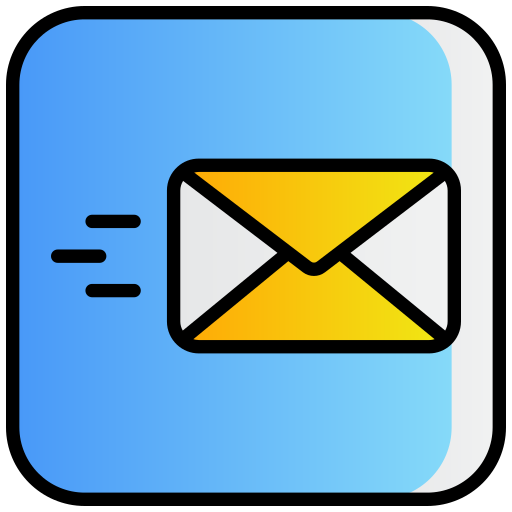 enviar Generic gradient lineal-color icono