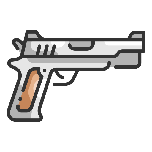 gewehr MaxIcons Lineal color icon