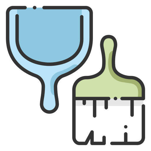 Dustpan MaxIcons Lineal color icon