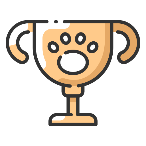 Trophy MaxIcons Lineal color icon