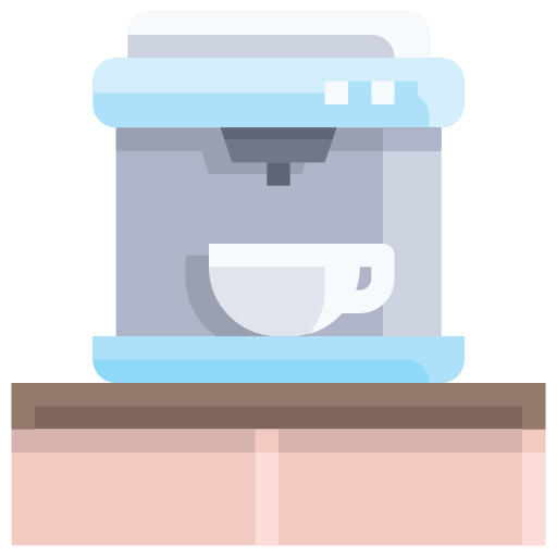 Coffee maker Justicon Flat icon