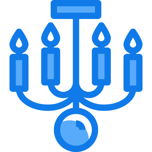 Chandelier Justicon Blue icon