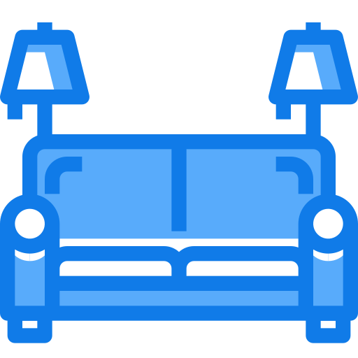 sofa Justicon Blue ikona