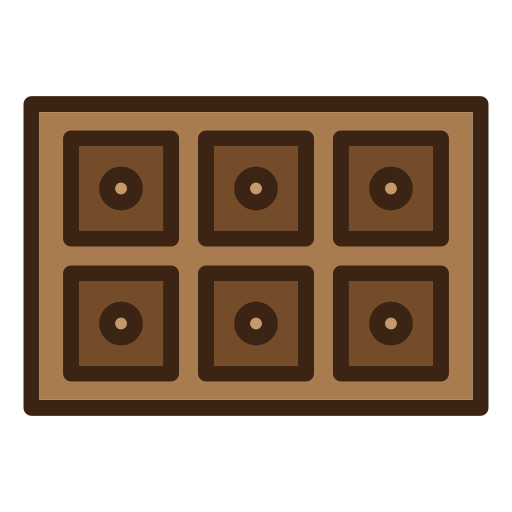 Плитка шоколада Generic color lineal-color иконка