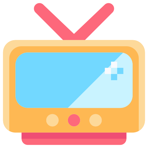 Television Justicon Flat icon