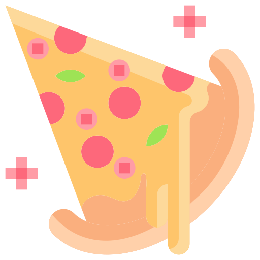 Pizza Justicon Flat icon