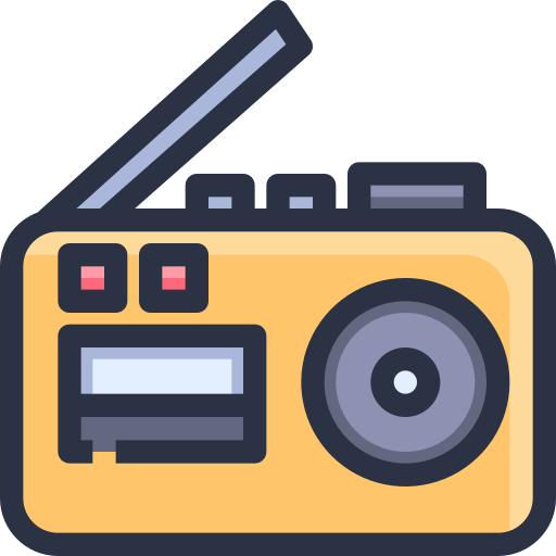 Radio Justicon Lineal Color icon
