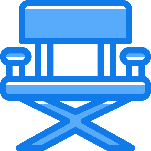 Chair Justicon Blue icon