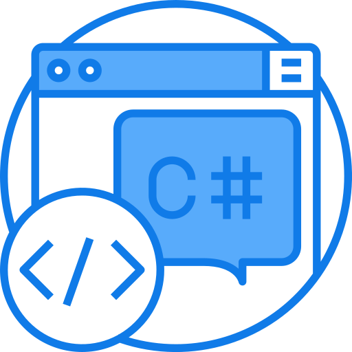 Coding Justicon Blue icon