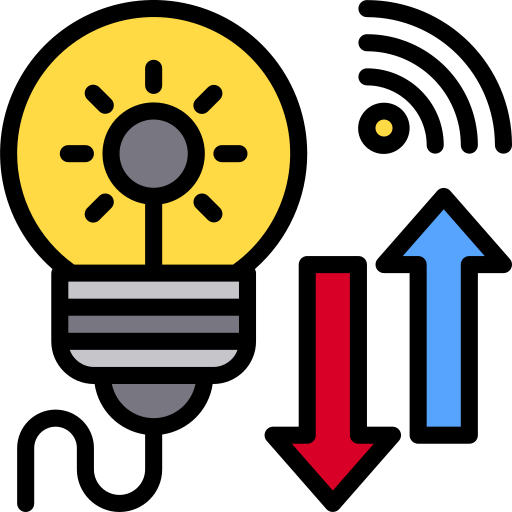 Lightbulb Phatplus Lineal Color icon