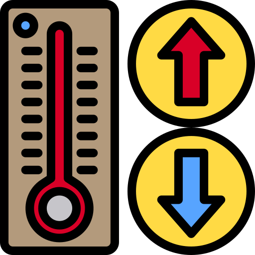Temperature Phatplus Lineal Color icon