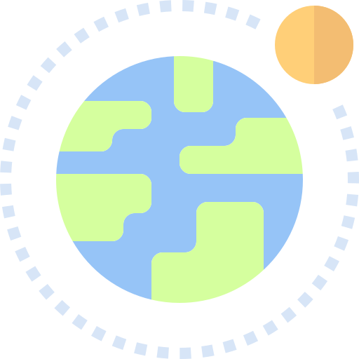 Tierra Justicon Flat icono