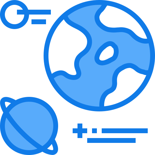 Planet Justicon Blue icon