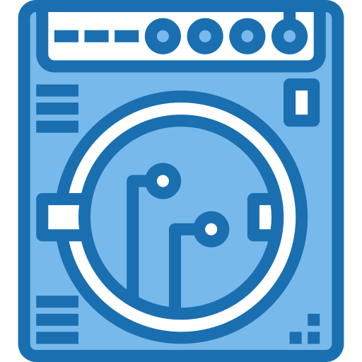 Washing machine Phatplus Blue icon