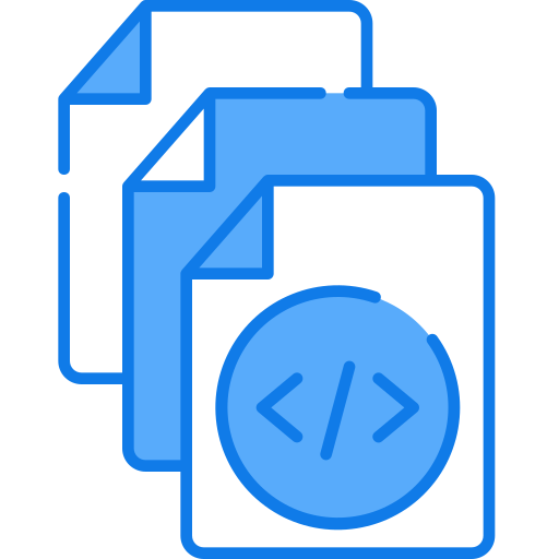 Document Justicon Blue icon