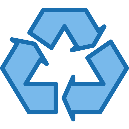 Recycle Phatplus Blue icon