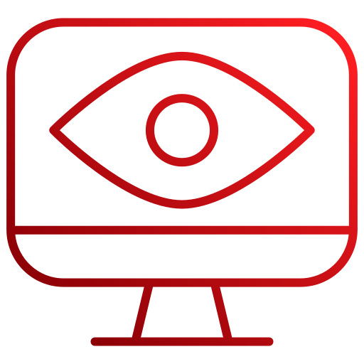 visión Generic gradient outline icono