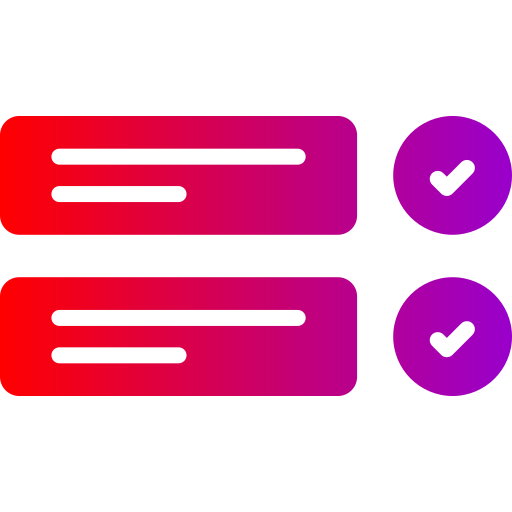 checklist Generic gradient fill icon