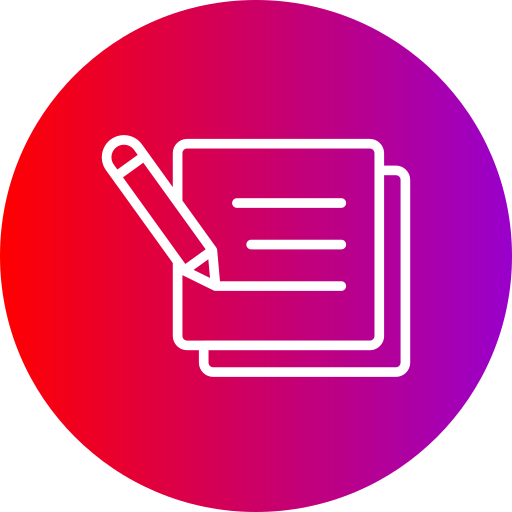 planificación Generic gradient fill icono