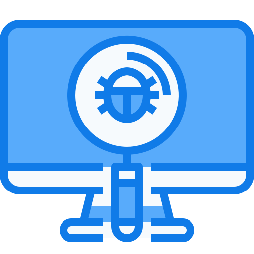 virus Justicon Blue icon