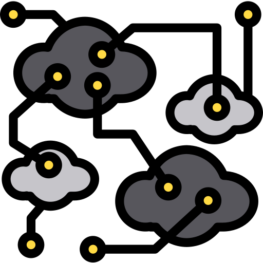 구름 Phatplus Lineal Color icon