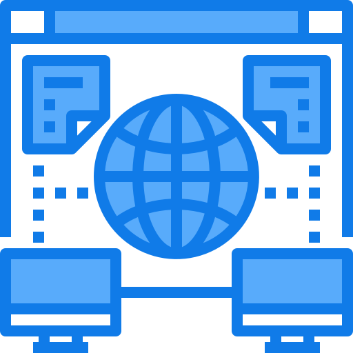 netzwerk Justicon Blue icon