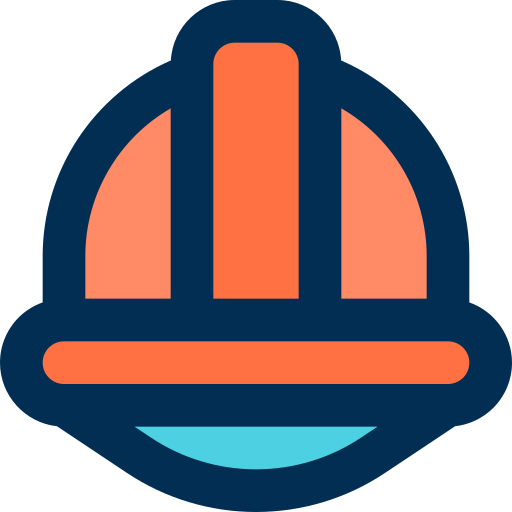 Hard hat bqlqn Lineal Color icon