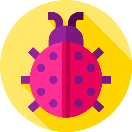 Ladybug Flat Circular Flat icon